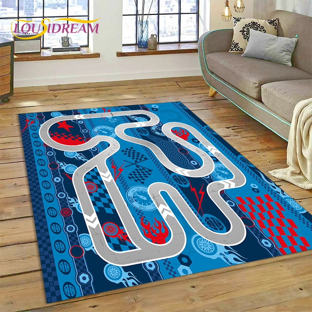 Commercial Road Printing - Ville trafic route carte piste enfant