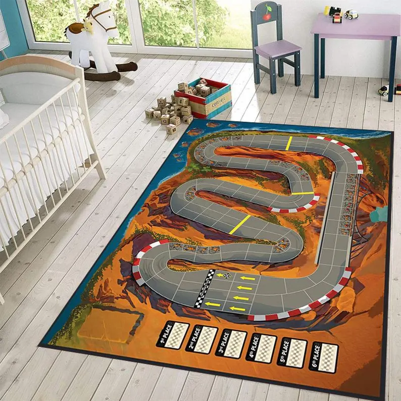 Commercial Road Printing - Tapis de piste de course stéréoscopique
