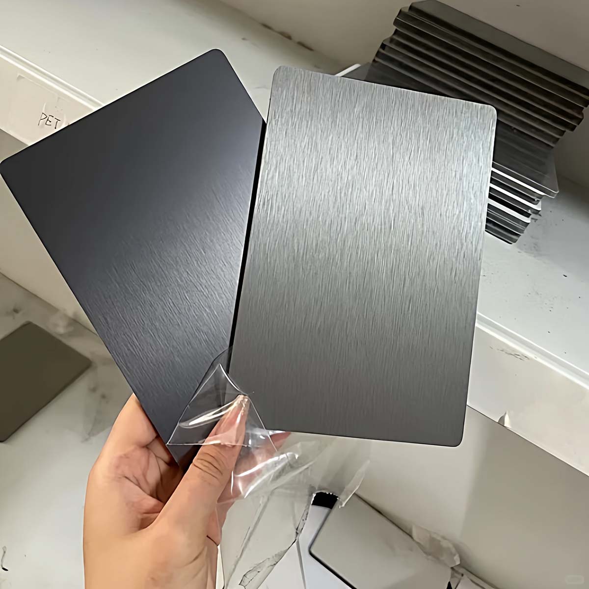 Plaque en aluminium anodisé no - Commercial Uv Printing avis et prix